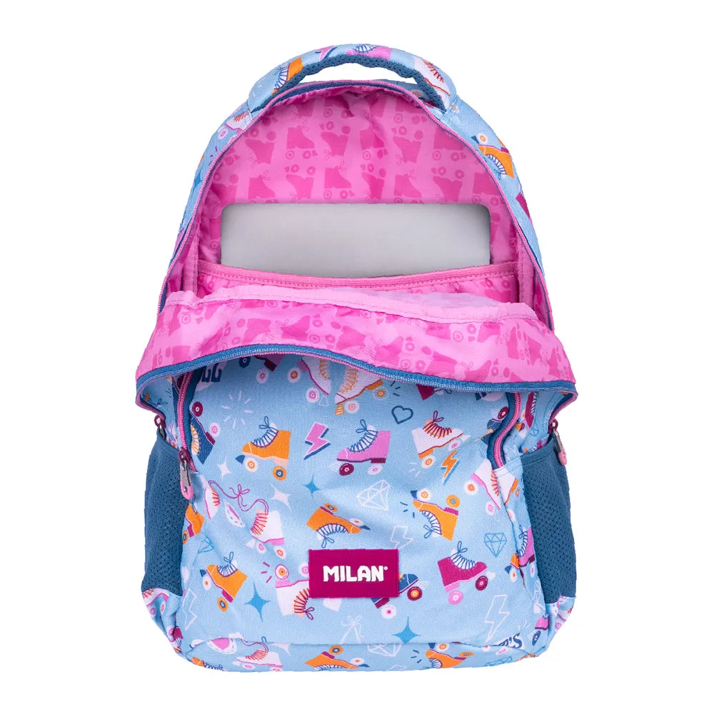 Milan 2 Zipped Skolväska Med Hjul 2 Special Series 21l, Multicolor