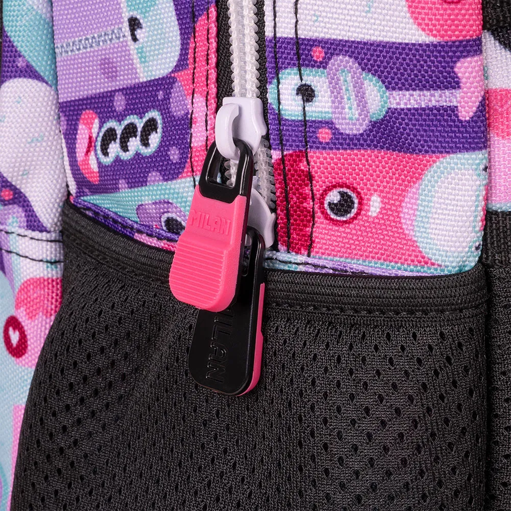 Milan 4 Ryggsäckar Med Dragkedja Aliens 2 Specialutgåva 25l, Multicolor