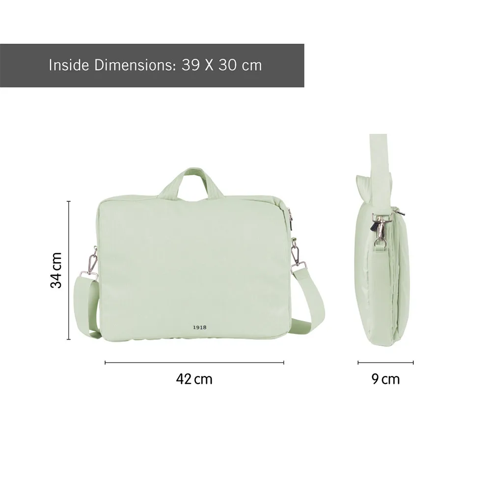 Milan 430 Sedan 1918 Kollektion Laptopväska, Green
