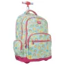 Milan 6 Zip Wheeled Frutikis Special Series 25l Ryggsäck Med Hjul, Green / orange
