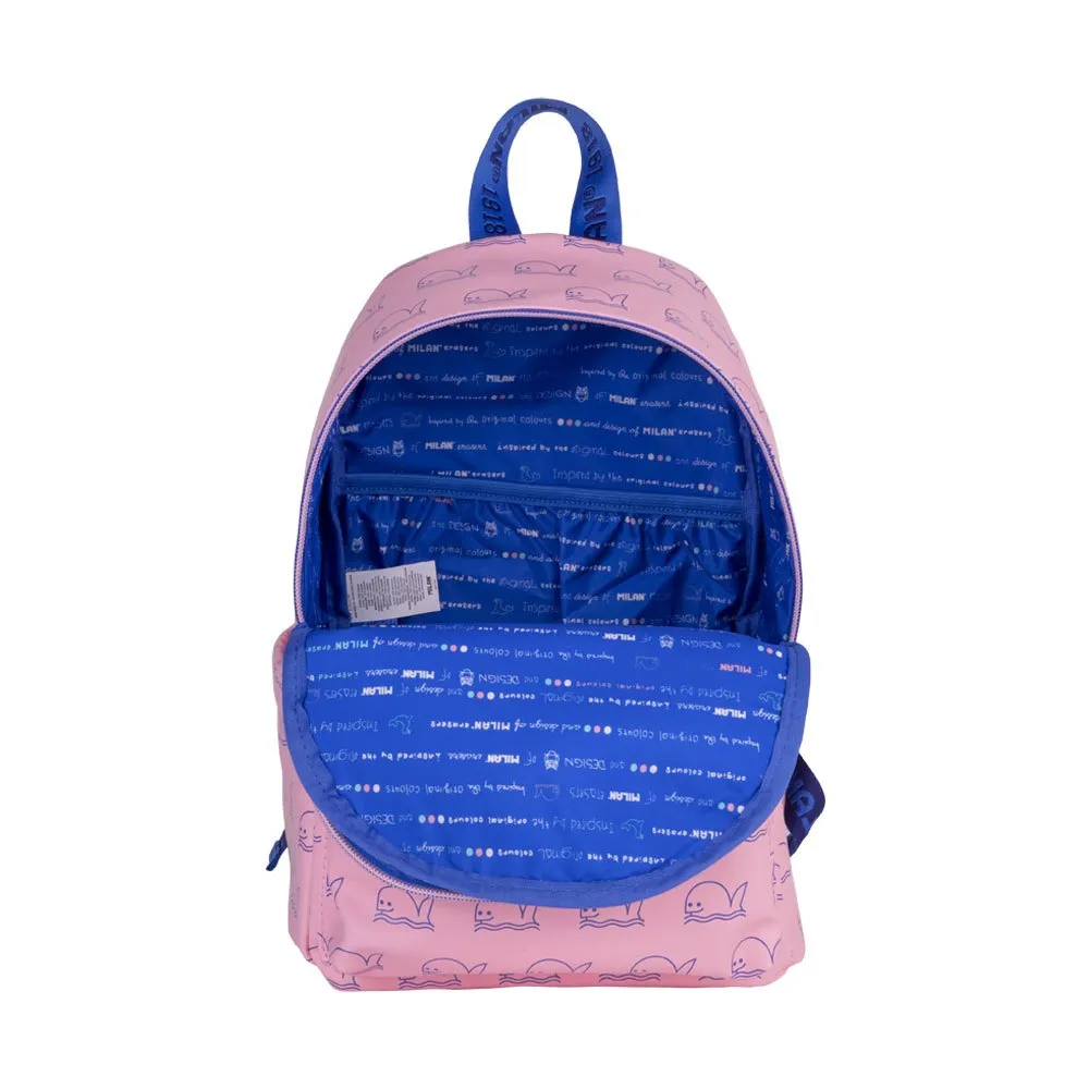 Milan Casual School 460-kollektionen Sedan 1918 Ryggsäck 9.5l, Pink