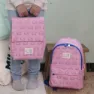 Milan Casual School 460-kollektionen Sedan 1918 Ryggsäck 9.5l, Pink