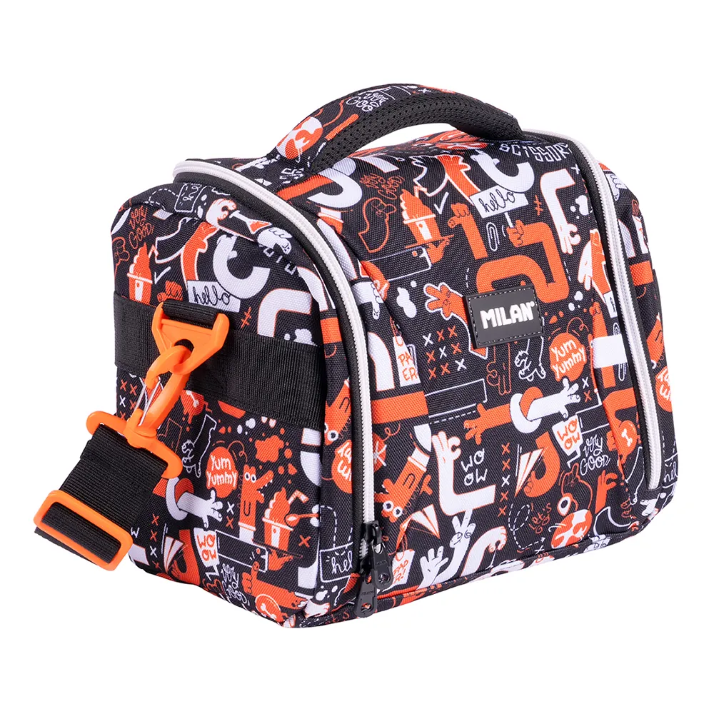 Milan Isotermisk Matväska Stor Kapacitet Fingers Special Series 5l, Multicolor