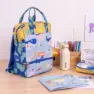Milan Skolmatlåda Med Fack Odyssey Specialserie 9.5l 2l, Blue