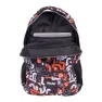 Milan Skolryggsäck Med 2 Dragkedjor Fingrar Specialserie 21l, Multicolor
