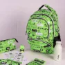 Milan Skolryggsäck Med 4 Dragkedjor Tandem 2 Special Series 25l, Multicolor