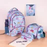 Milan Skolväska Med Hjul 4 Dragkedjor 2 Special Series 25l, Multicolor