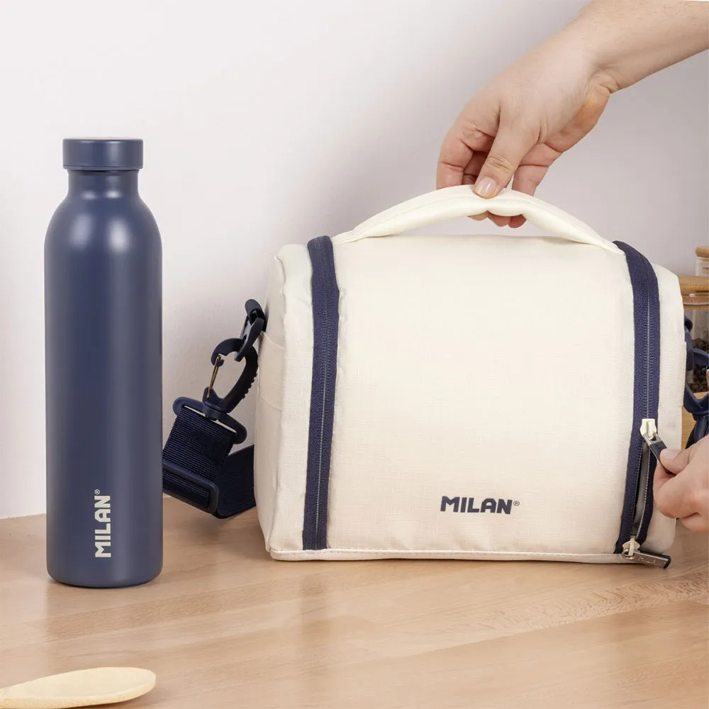 Milan Stor Kapacitet 430 Kollektion Lunchpåse Sedan 1918 5l, Beige