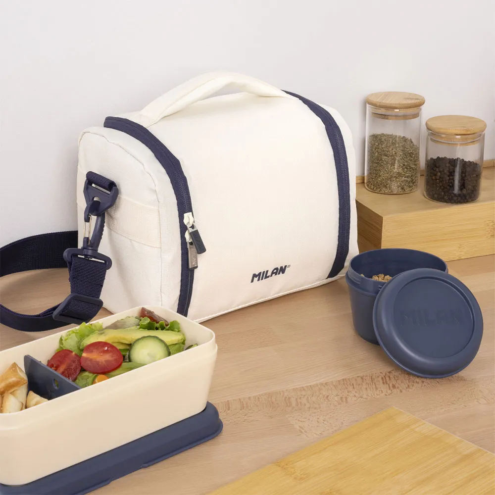 Milan Stor Kapacitet 430 Kollektion Lunchpåse Sedan 1918 5l, Beige