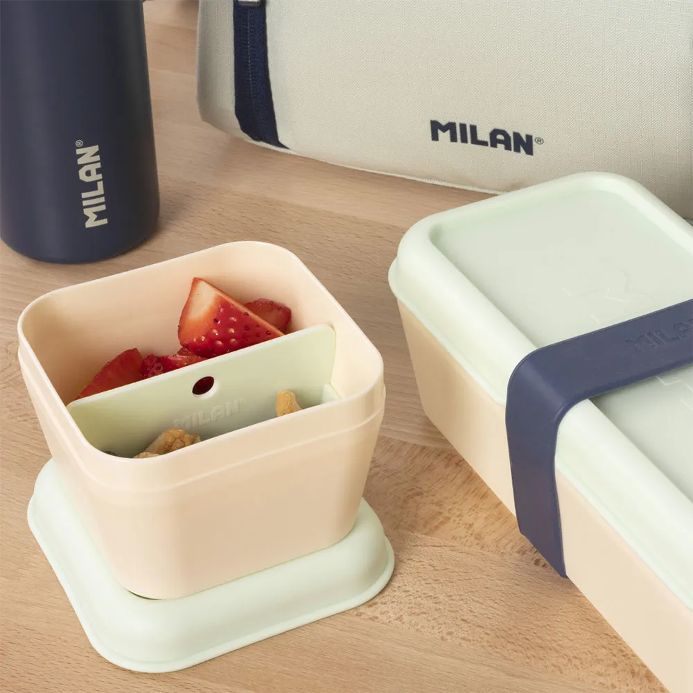Milan Stor Kapacitet 430 Lunchlåda Kollektion Sedan 1918 5l, Green