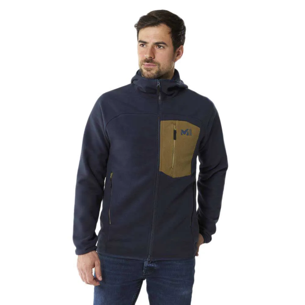 Millet Abrasion Fleecejacka Med Dragkedja, Saphir