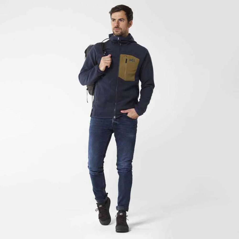 Millet Abrasion Fleecejacka Med Dragkedja, Saphir