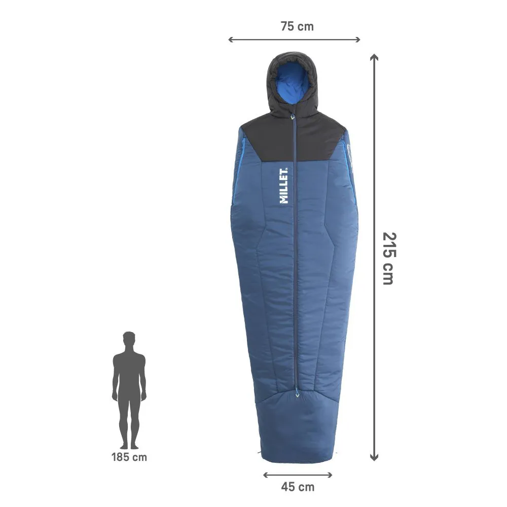Millet Bossons 5°c Sovsäck, Dark denim