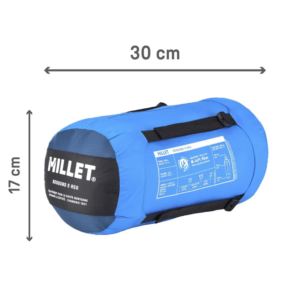 Millet Bossons 5°c Sovsäck, Dark denim