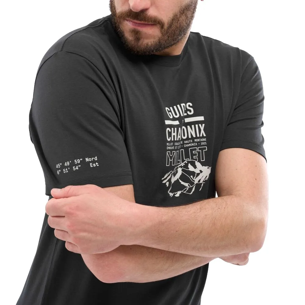 Millet Cdg Chamonix Logo T-shirt Med Korta ärmar