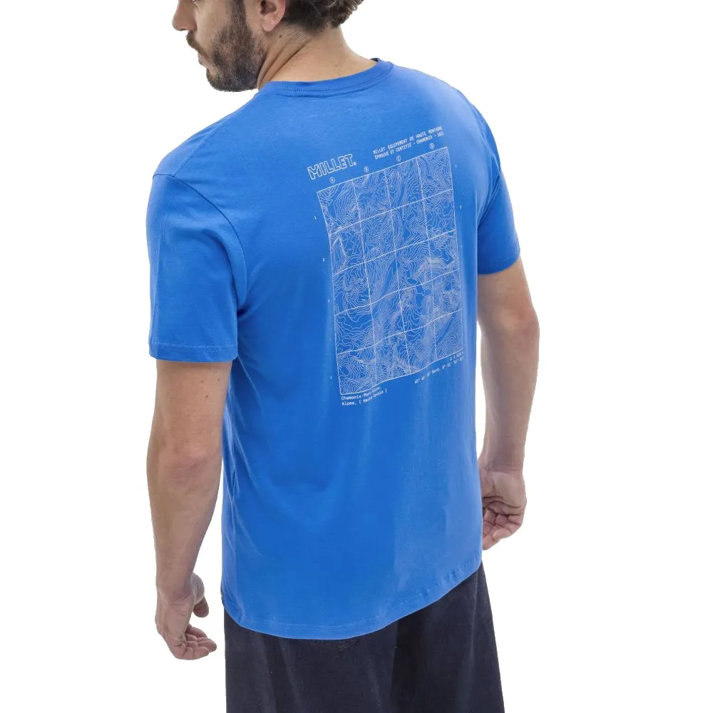 Millet Cdg Chamonix Map T-shirt Med Korta ärmar Millet Cdg Chamonix Map T-shirt Med Korta ärmar