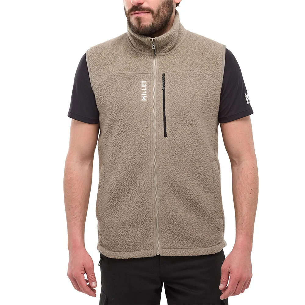 Millet Cimaï Sherpa Vest Fleecejacka Med Dragkedja