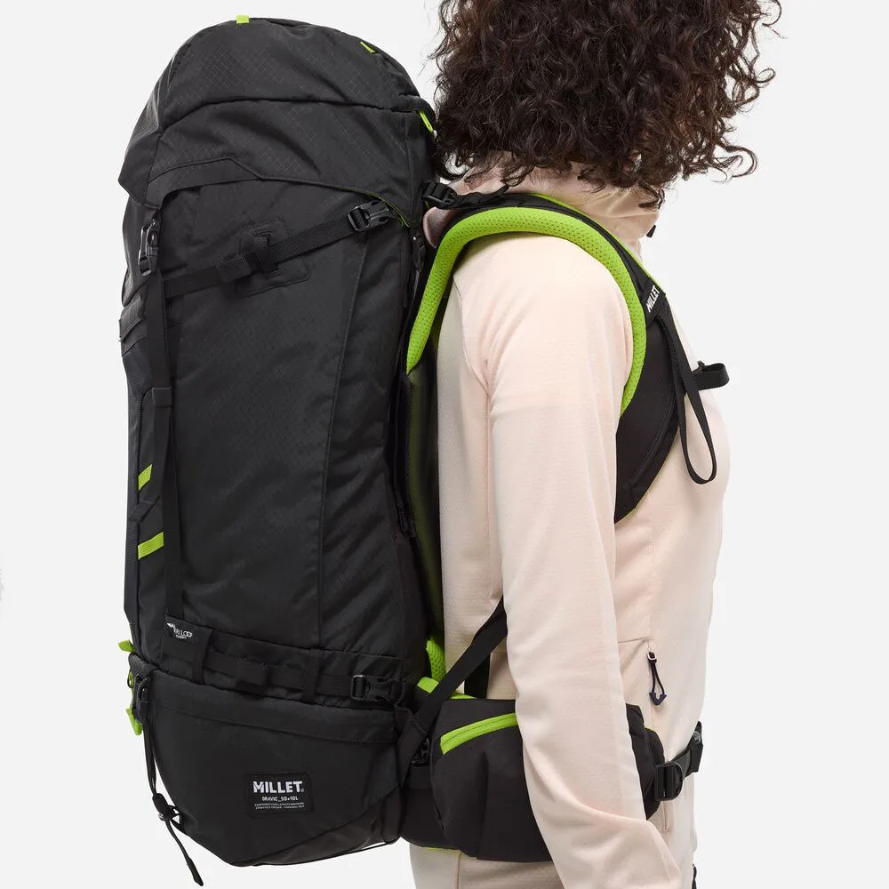 Millet Gravic 50+10l Ryggsäck, Black