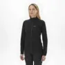 Millet Lightgrid Fleecejacka Med Dragkedja, Black / noir