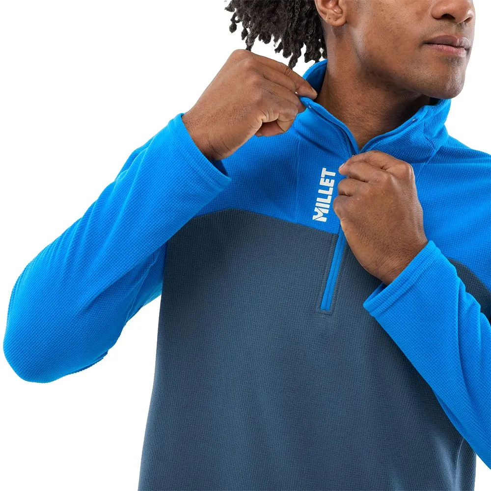 Millet Ubic Lightgrid Fleece Med Halv Dragkedja