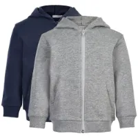 Minymo 2 Pack Sweatshirt Med Dragkedja