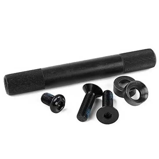 Mission 48 Spline Vevaxel, Black, 19mm
