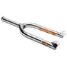 Mission Battalion V2 Bmx-gaffel, Chrome, 20", Rigid