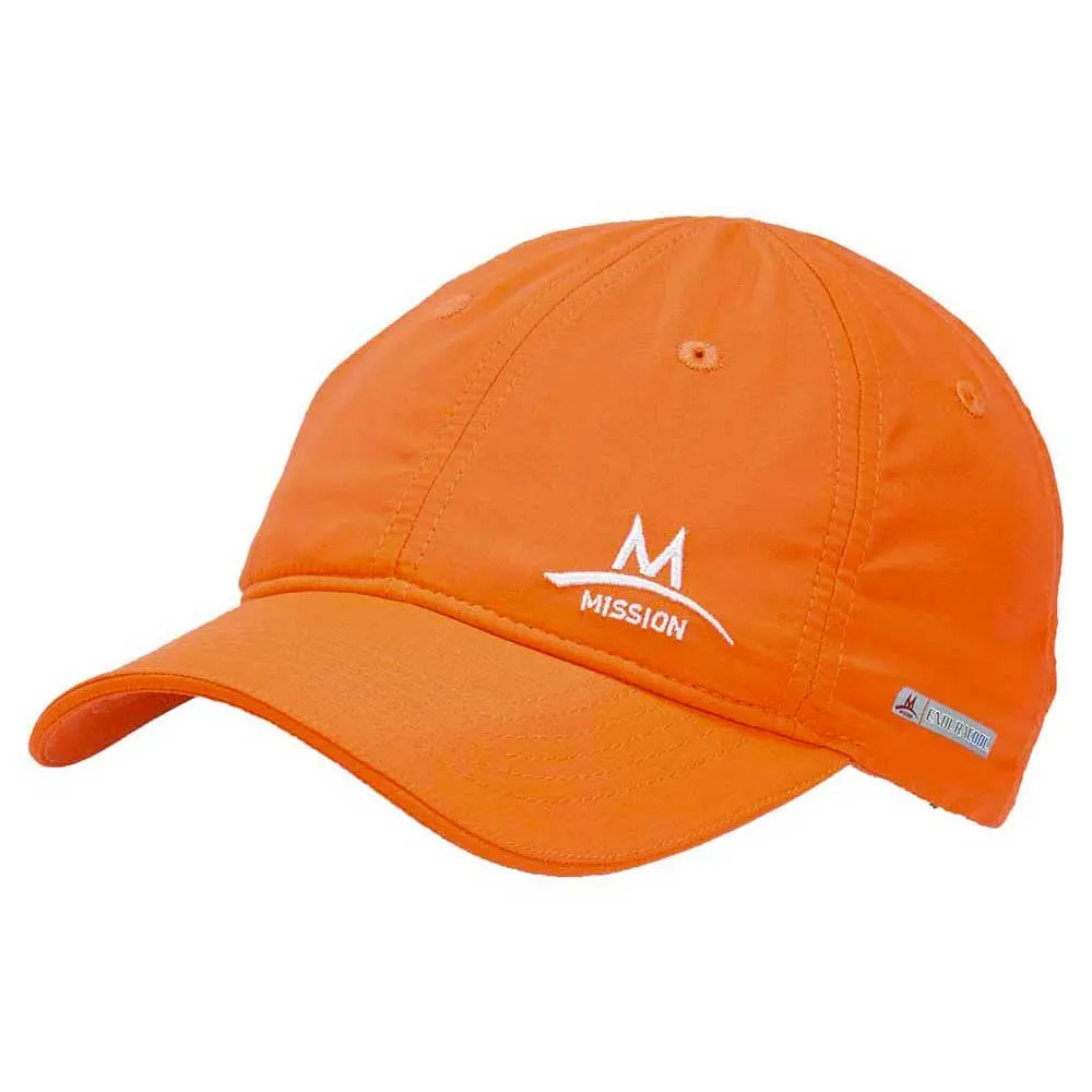 Mission Cooling Performance Keps, High vis coral