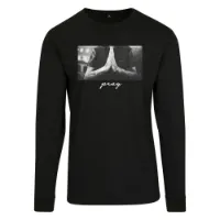 Mister Tee Urban Classics Pray T-shirt Med Lång ärm male