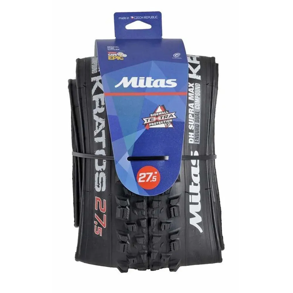 Mitas Kratos R10 Tr Textra Edc-dual Tubeless 27.5´´ X 2.60 Mtb-däck Mitas Kratos R10 Tr Textra Edc-dual Tubeless 27.5´´ X 2.60 Mtb-däck