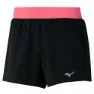 Mizuno Alpha 4.5´´ Shorts female, Black / s coral