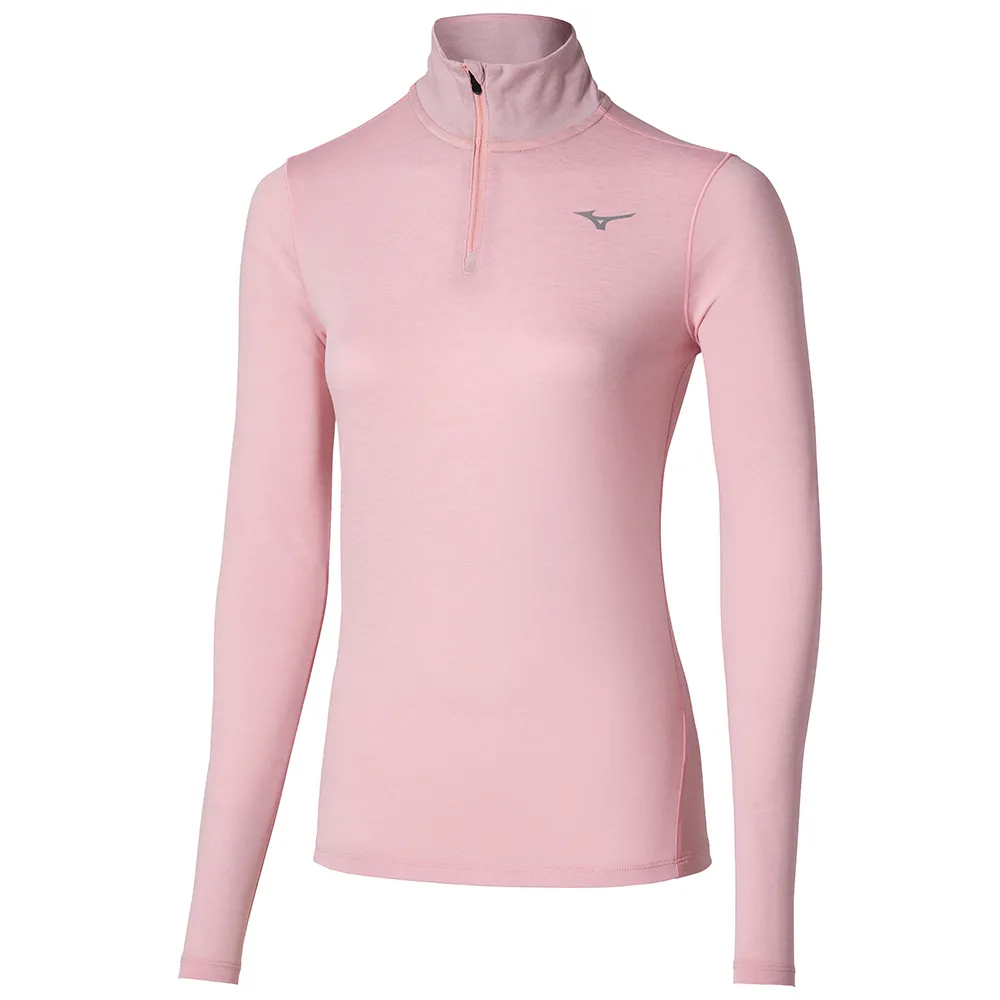 Mizuno Core Impulse Halv Dragkedja Långärmad T-shirt female Mizuno Core Impulse Halv Dragkedja Långärmad T-shirt female