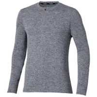 Mizuno Core Impulse Halv Dragkedja Långärmad T-shirt male