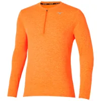 Mizuno Core Impulse Halv Dragkedja Långärmad T-shirt male