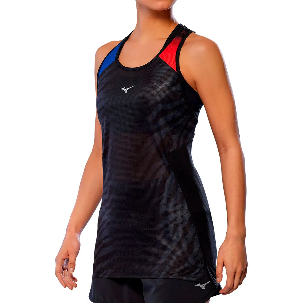 Mizuno Dryaeroflow Graphic ärmlös T-shirt female