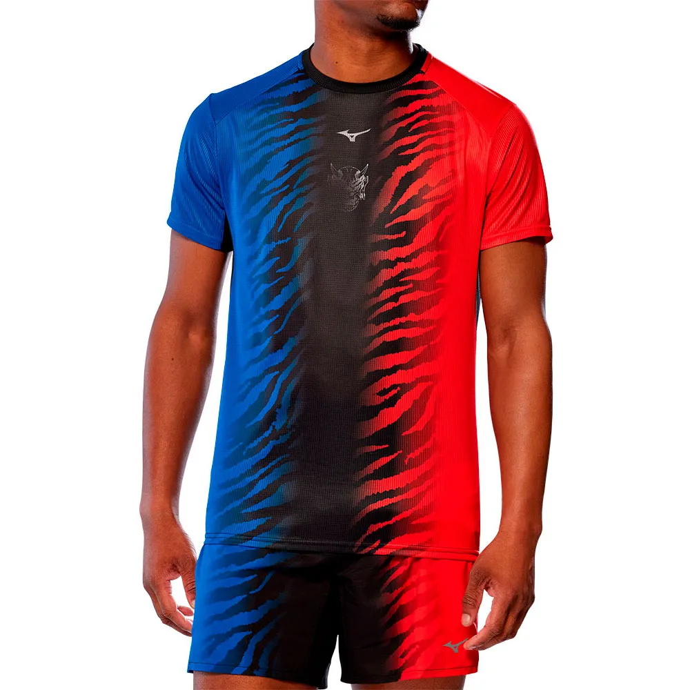 Mizuno Dryaeroflow Graphic T-shirt Med Korta ärmar female