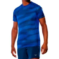 Mizuno Dryaeroflow Graphic T-shirt Med Korta ärmar male