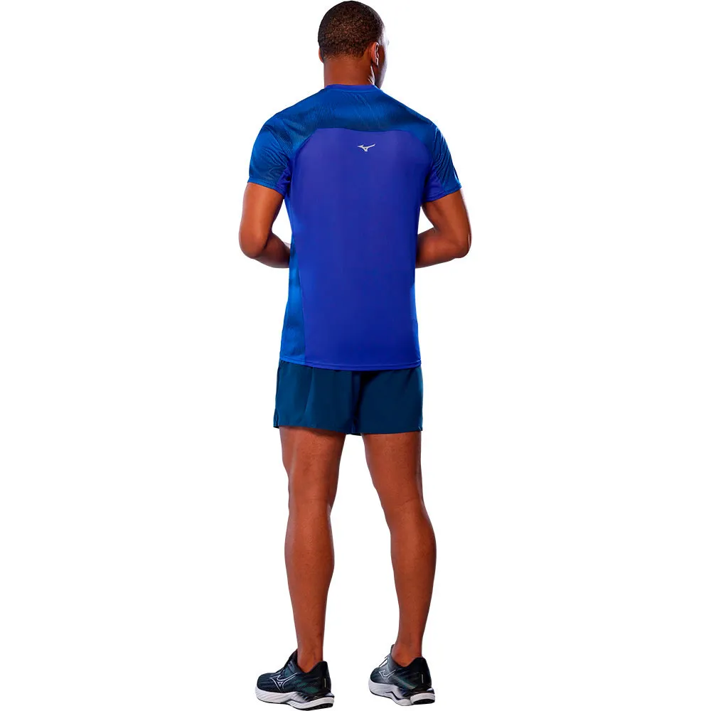 Mizuno Dryaeroflow Graphic T-shirt Med Korta ärmar male
