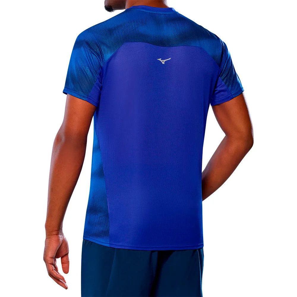 Mizuno Dryaeroflow Graphic T-shirt Med Korta ärmar male