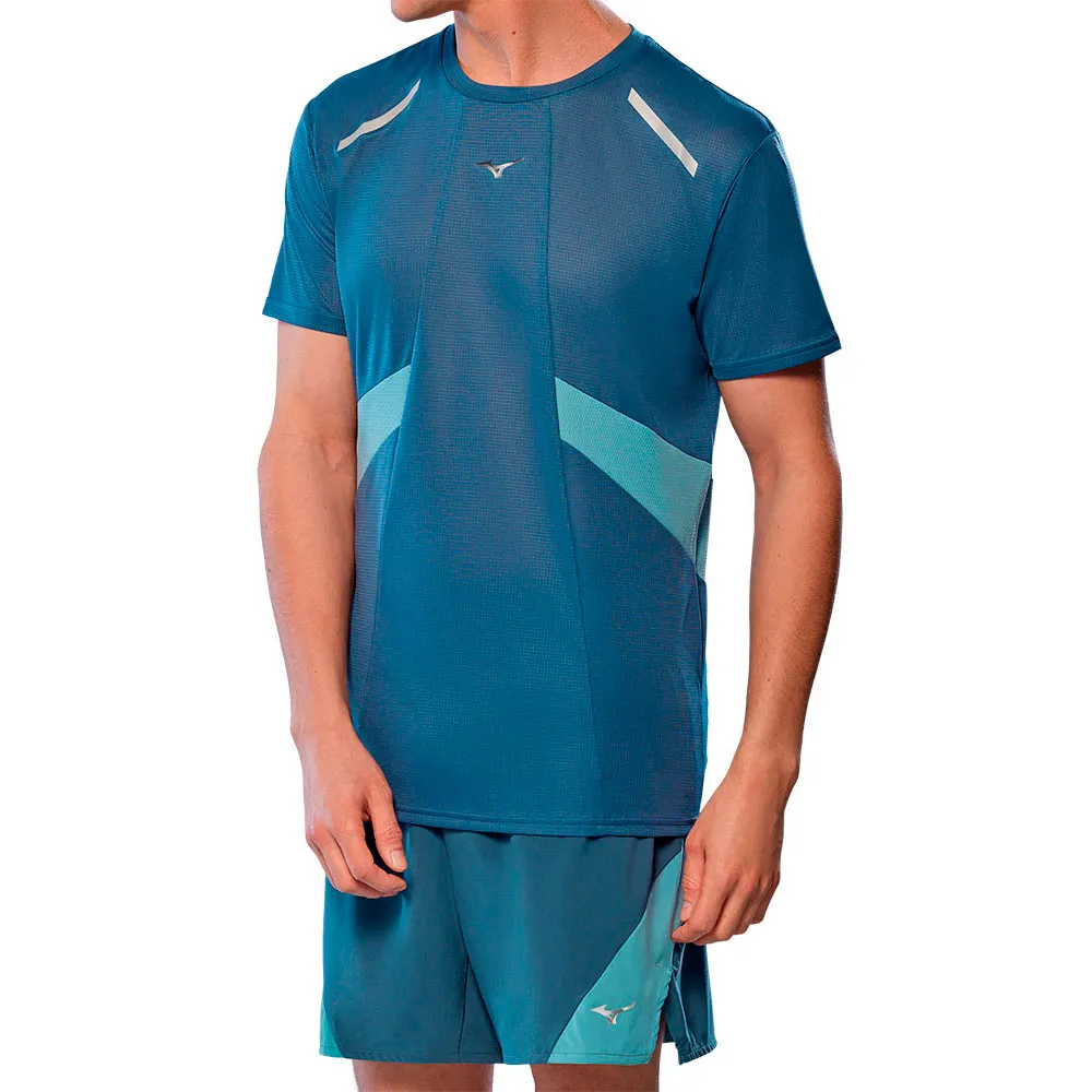Mizuno Dryaeroflow T-shirt Med Korta ärmar male Mizuno Dryaeroflow T-shirt Med Korta ärmar male