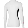 Mizuno Mid Weight-light Crew Långärmad Baslager, White