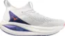 White/striking coral/iris bloom