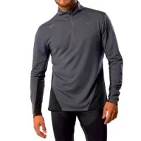 Mizuno Tech Thermal Charge Halv Dragkedja Långärmad T-shirt male