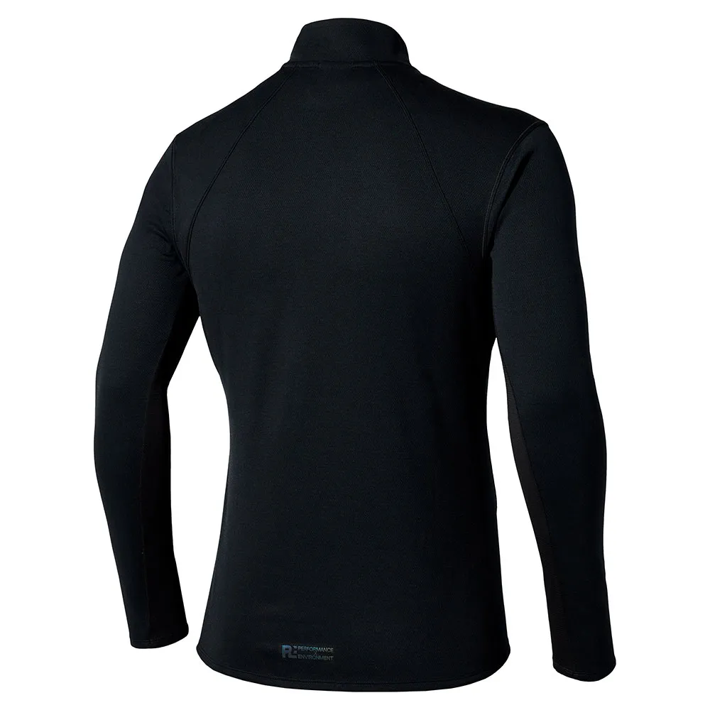Mizuno Tech Thermal Charge Halv Dragkedja Långärmad T-shirt male Mizuno Tech Thermal Charge Halv Dragkedja Långärmad T-shirt male