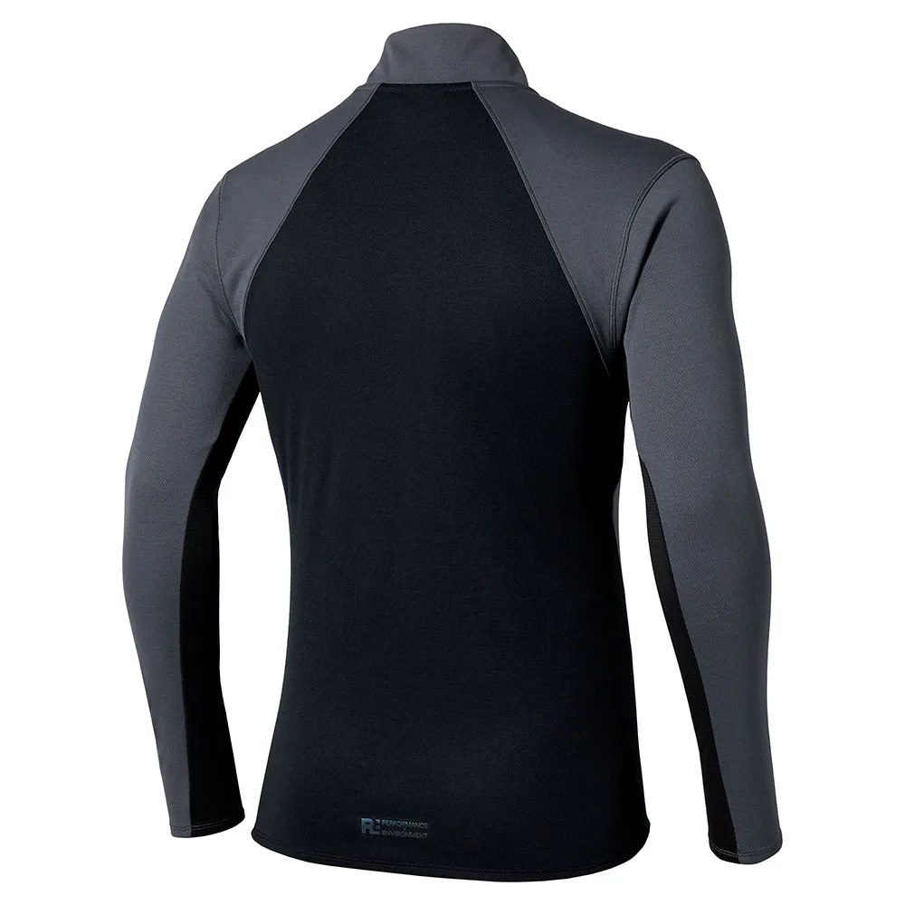 Mizuno Tech Thermal Charge Halv Dragkedja Långärmad T-shirt male Mizuno Tech Thermal Charge Halv Dragkedja Långärmad T-shirt male