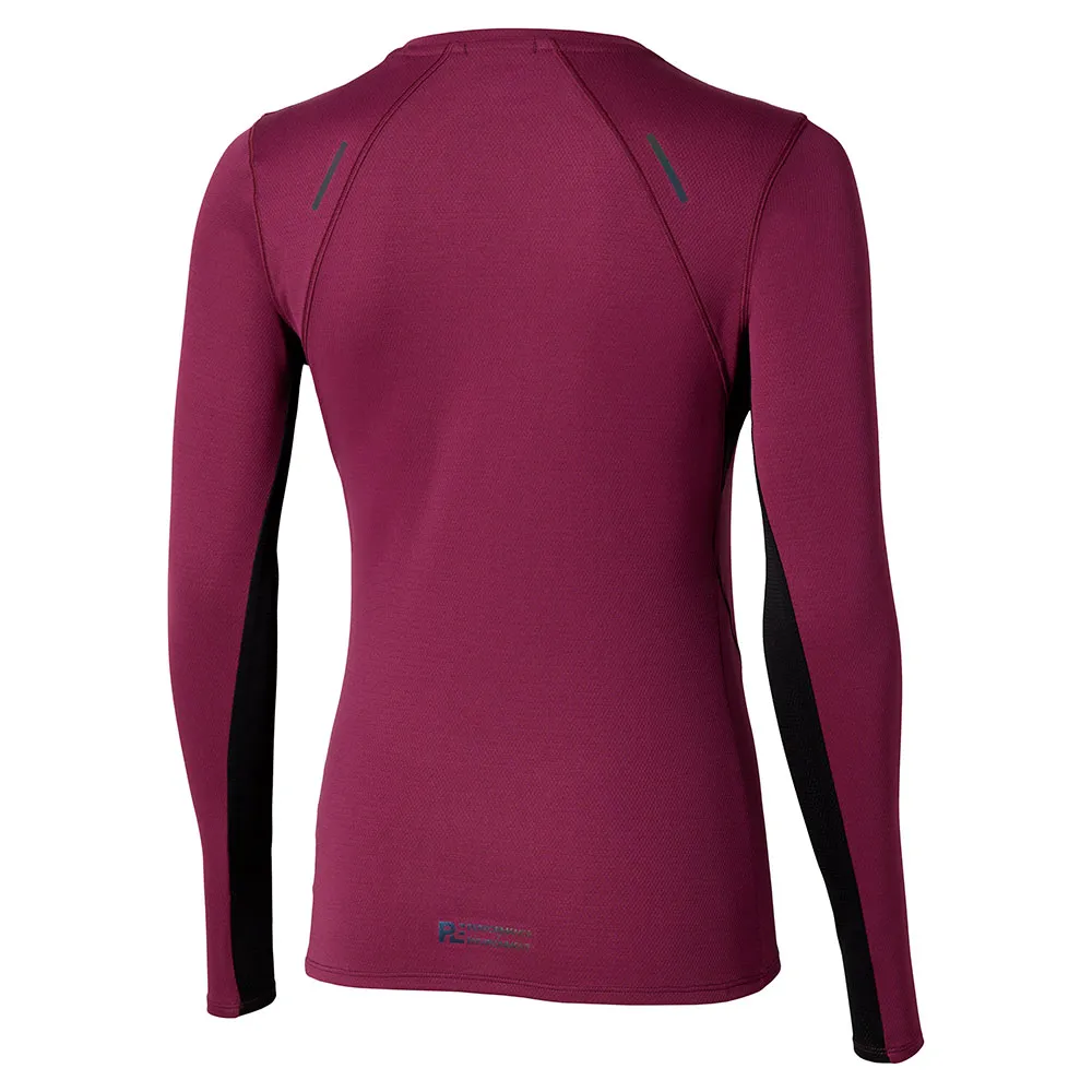 Mizuno Tech Thermal Charge T-shirt Med Lång ärm female