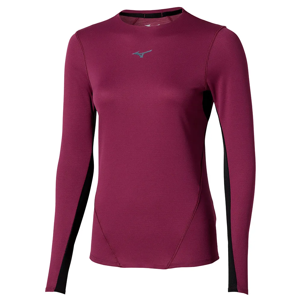 Mizuno Tech Thermal Charge T-shirt Med Lång ärm female