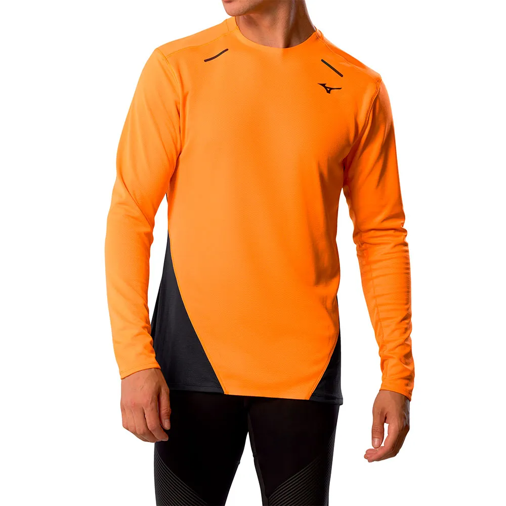 Mizuno Tech Thermal Charge T-shirt Med Lång ärm male Mizuno Tech Thermal Charge T-shirt Med Lång ärm male