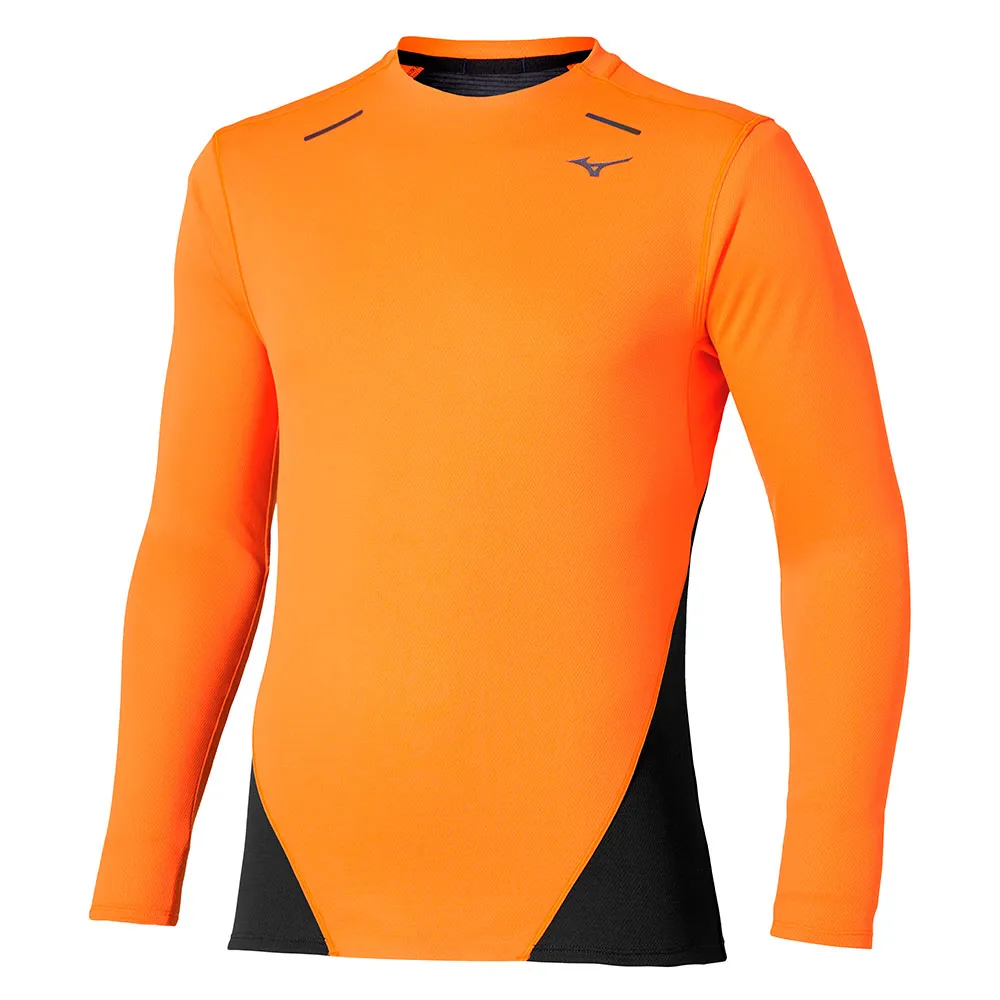 Mizuno Tech Thermal Charge T-shirt Med Lång ärm male Mizuno Tech Thermal Charge T-shirt Med Lång ärm male