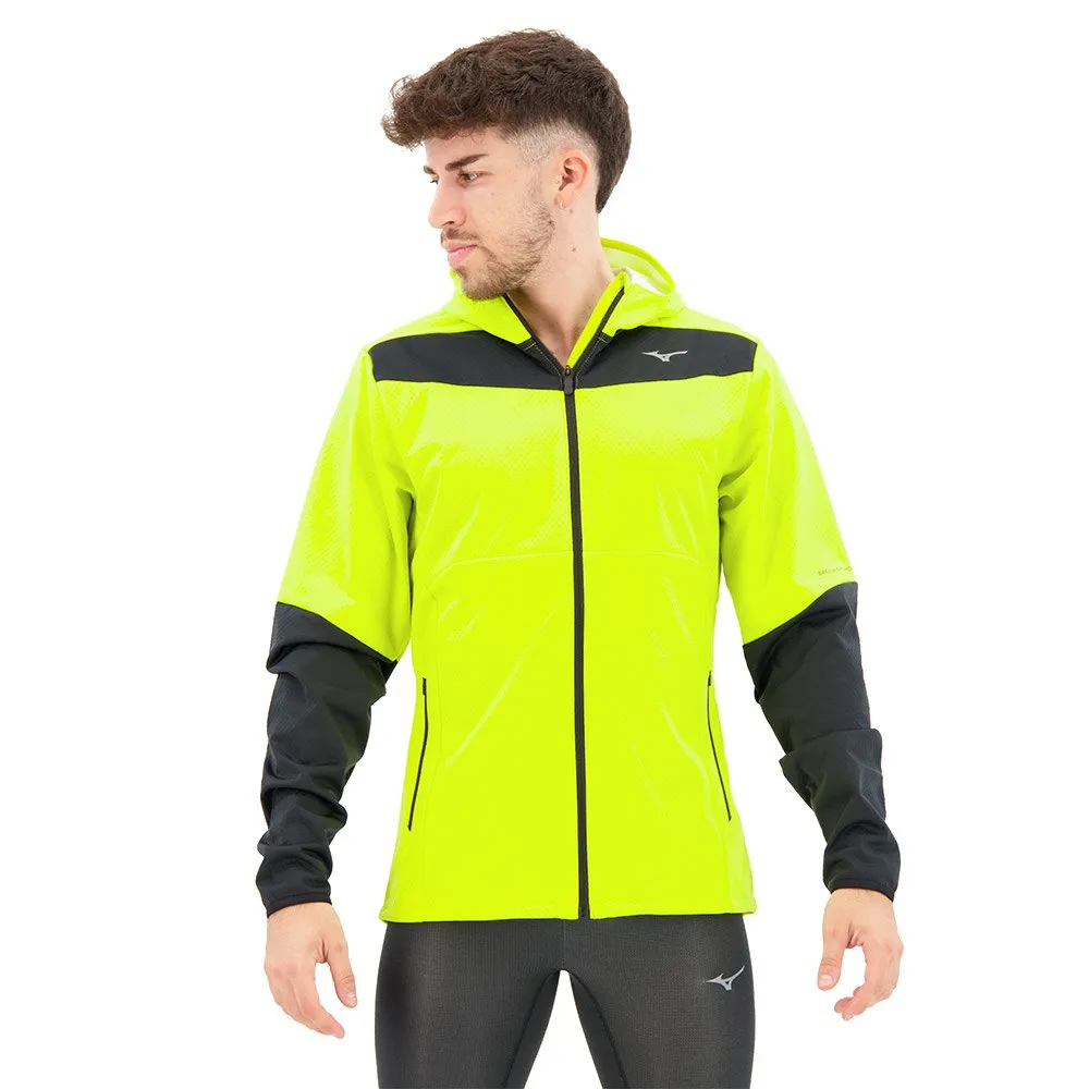 Mizuno Thermal Charge Bt Jacka male, Evening prim pink / black